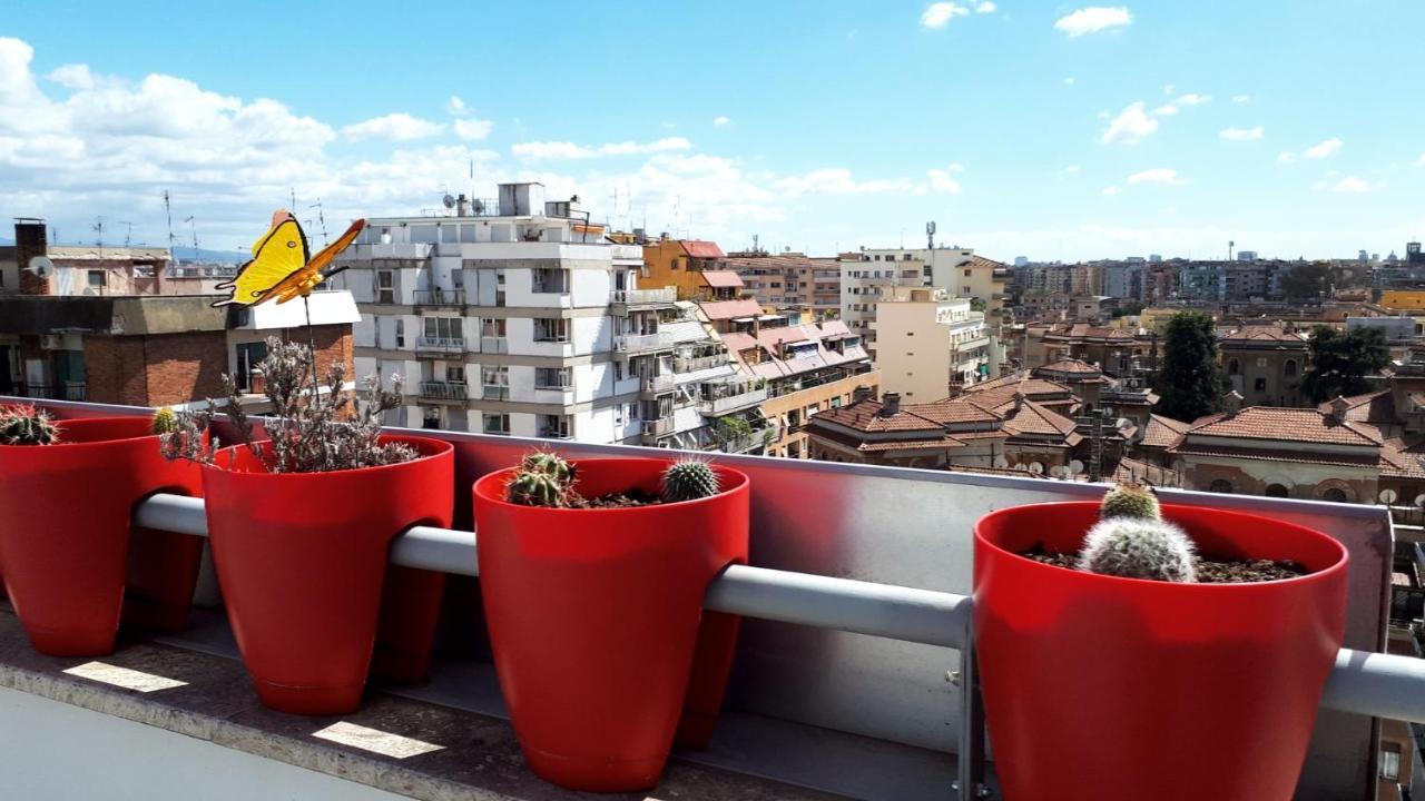 Penthouse 41 In Trastevere With Big Terrace Apartment Rome Luaran gambar