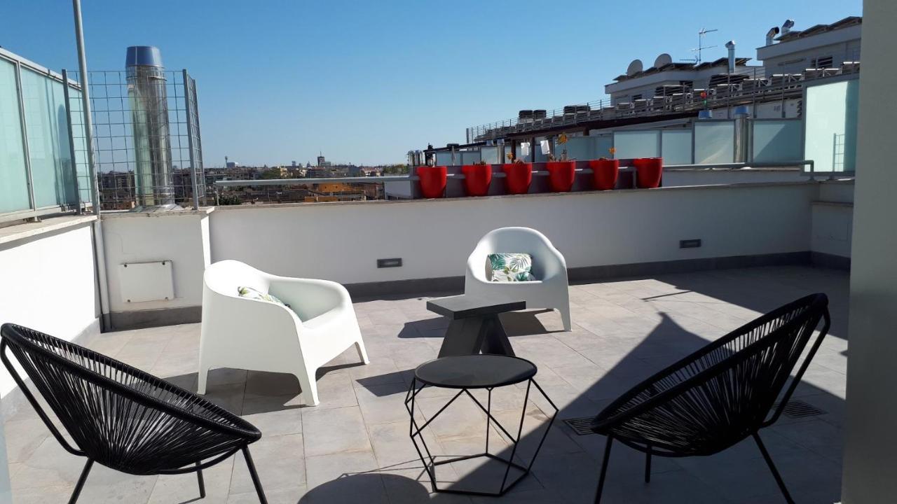 Penthouse 41 In Trastevere With Big Terrace Apartment Rome Luaran gambar