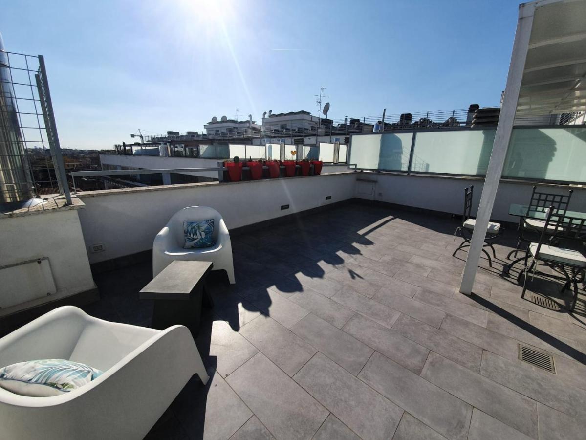 Penthouse 41 In Trastevere With Big Terrace Apartment Rome Luaran gambar